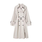 Load image into Gallery viewer, Women&#39;s Loose Long Trench Coat And Overcoat With Strap - BrandBoxs
