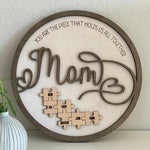 Load image into Gallery viewer, Creative Wooden Puzzle Ornaments For Mother&#39;s Day - BrandBoxs
