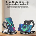 Load image into Gallery viewer, 3-in-1 Wireless Charger Foldable Removable Charger
