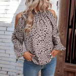 Load image into Gallery viewer, Women&#39;s Printed Shirt Amazon Floral Long Sleeve - BrandBoxs
