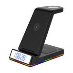 Load image into Gallery viewer, Headset Clock 5-in-1 Wireless Charger
