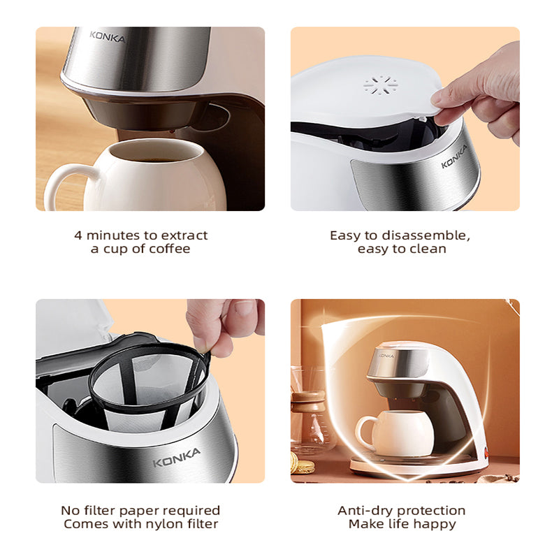 Mini Coffee Maker (Automatic) - BrandBoxs