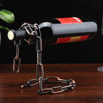 Load image into Gallery viewer, Floating Wine Holder (Wine Rack Stand) - BrandBoxs
