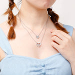 Load image into Gallery viewer, Love Titanium Steel 18K Gold Mother&#39;s Day Double-layer Necklace
