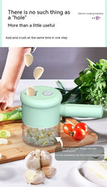 Load image into Gallery viewer, Electric Vegetable Chopper (Garlic Masher) - BrandBoxs
