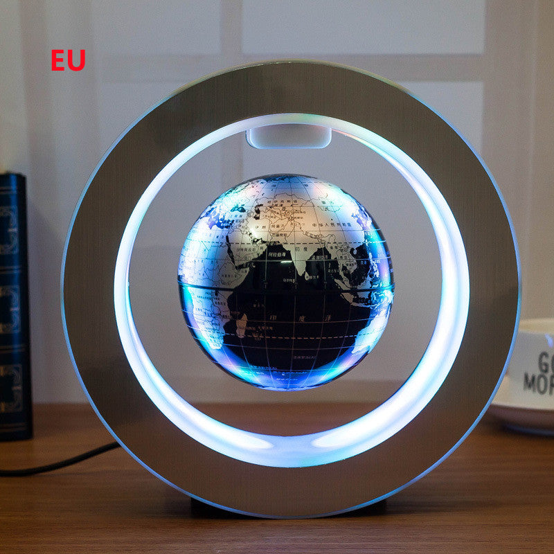 Floating LED World Map Globe - BrandBoxs