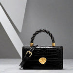 Load image into Gallery viewer, Women&#39;s Crocodile Pattern On Genuine Leather Small Bags - BrandBoxs
