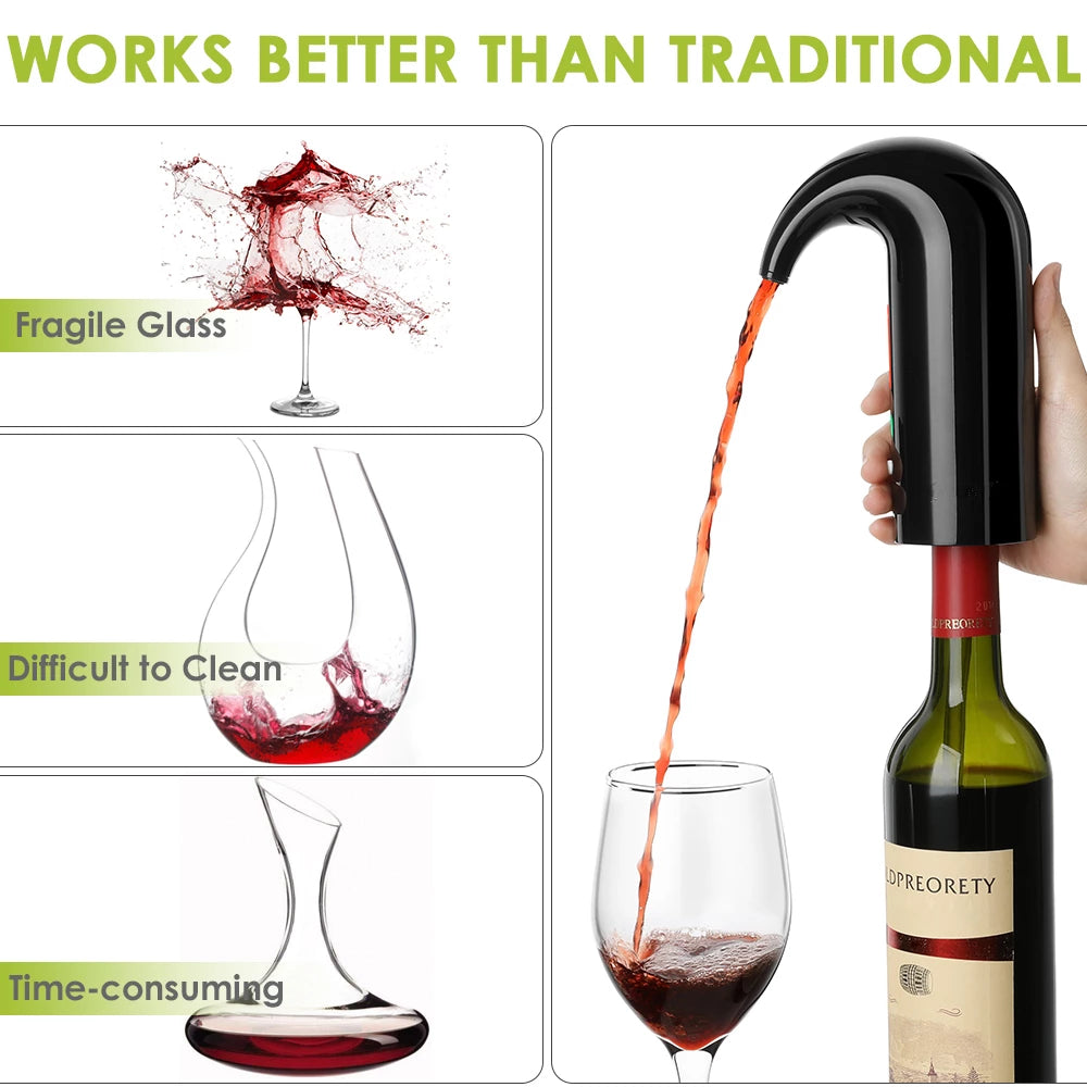 Portable Electric Wine Decanter - BrandBoxs