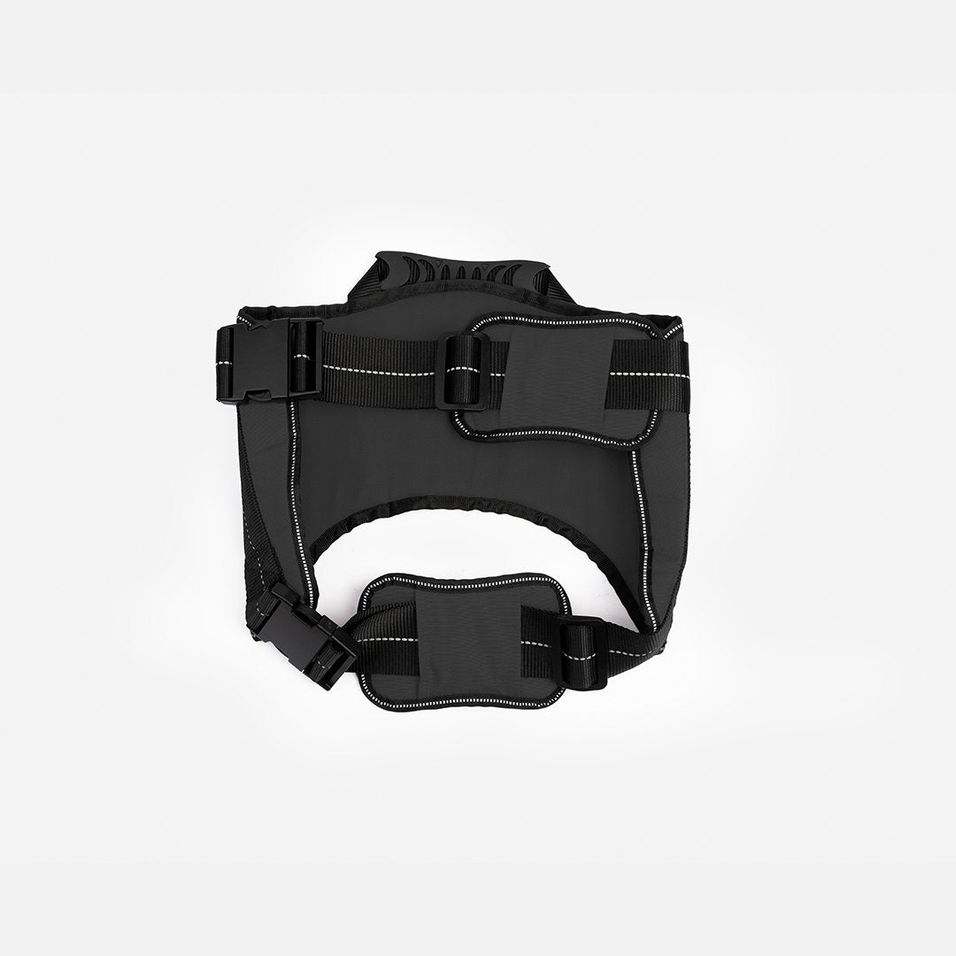 Heavy Duty Dog Harness (Black) - BrandBoxs