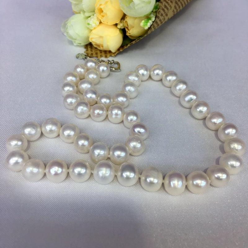 Natural Freshwater Pearl Necklace - BrandBoxs