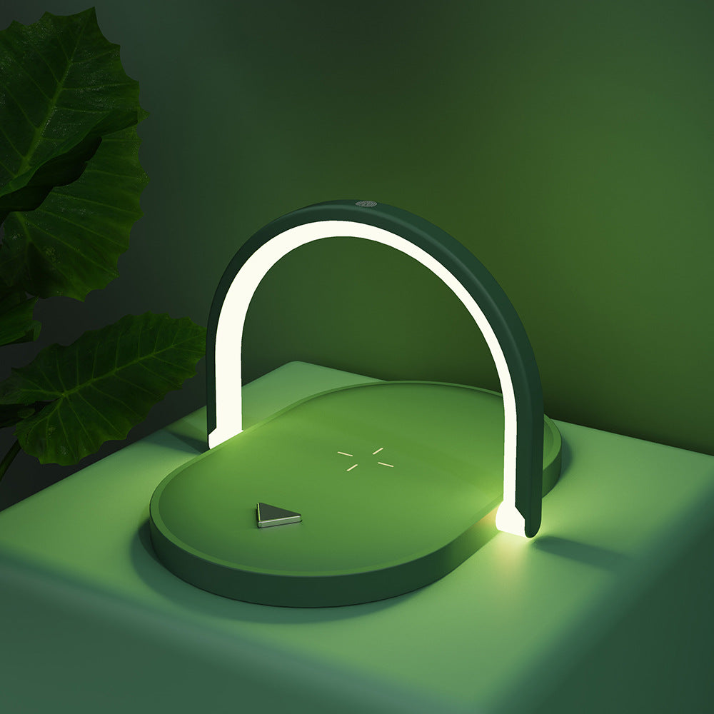 3-in-1 Wireless Charger & Lamp (Stonego) - BrandBoxs