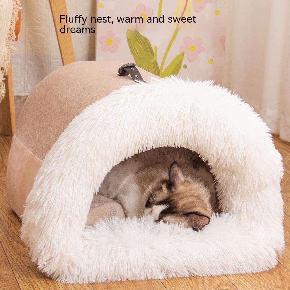 Portable Pet Nest (Warm & Moisture-Proof) - BrandBoxs