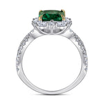 Load image into Gallery viewer, Grandmother Princess-shaped European And American Fashion Engagement Ring - BrandBoxs
