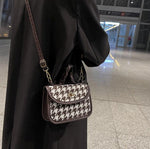 Load image into Gallery viewer, Small And Trendy Checkerboard Crossbody Bag - BrandBoxs
