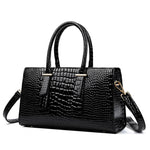 Load image into Gallery viewer, Women&#39;s Fashion Retro Crocodile Pattern All-match Shoulder Messenger Bag - BrandBoxs
