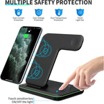 Load image into Gallery viewer, 3-in-1 Wireless Charging Stand - BrandBoxs
