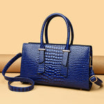 Load image into Gallery viewer, Women&#39;s Fashion Retro Crocodile Pattern All-match Shoulder Messenger Bag - BrandBoxs
