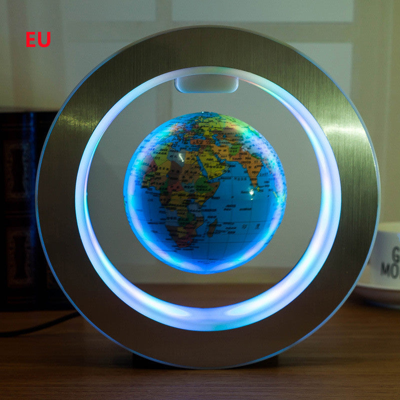 Floating LED World Map Globe - BrandBoxs