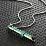 Load image into Gallery viewer, Mindful Moment Necklace (Stainless Steel) - Find Calm Wherever You Are - BrandBoxs
