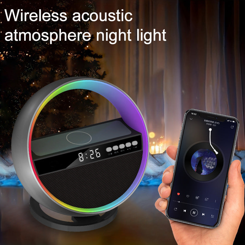 Multifunction Nightlight & Speaker (Wireless Charging) - BrandBoxs