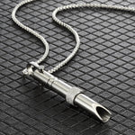 Load image into Gallery viewer, Mindful Moment Necklace (Stainless Steel) - Find Calm Wherever You Are - BrandBoxs
