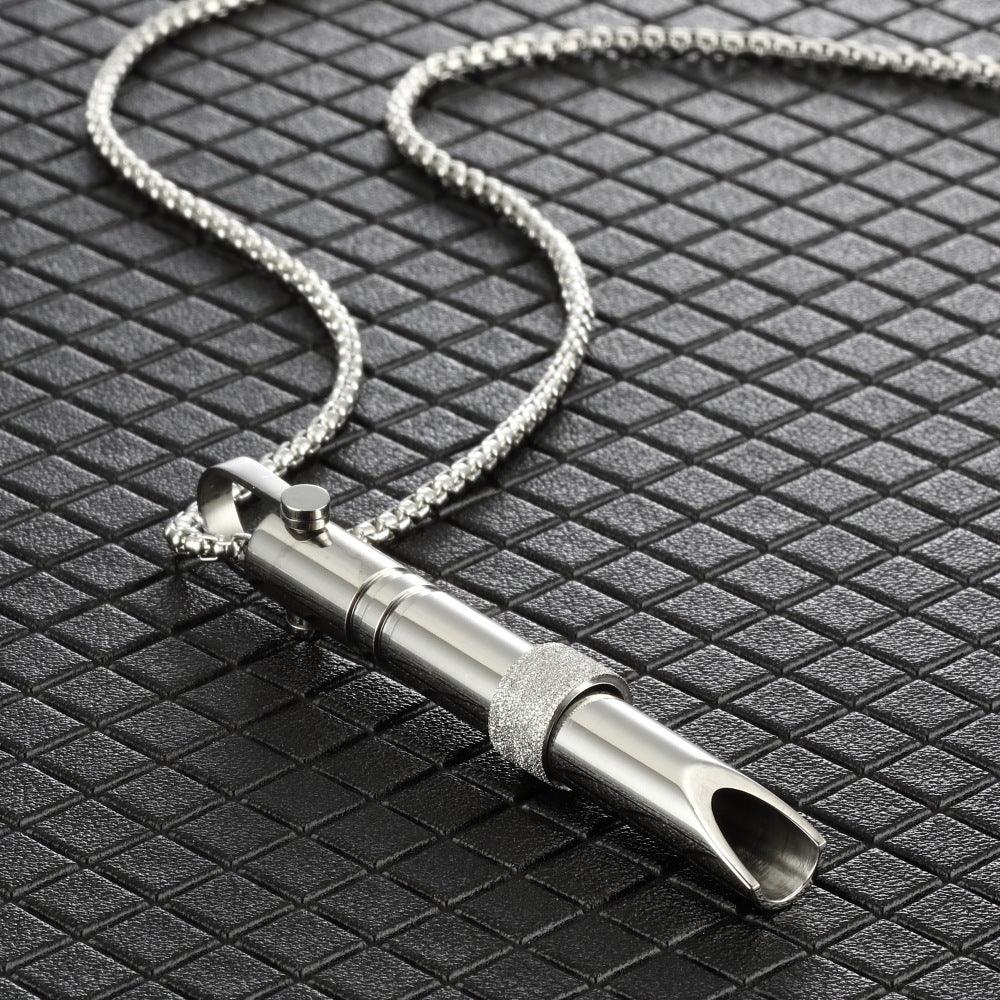 Mindful Moment Necklace (Stainless Steel) - Find Calm Wherever You Are - BrandBoxs