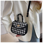 Load image into Gallery viewer, Small And Trendy Checkerboard Crossbody Bag - BrandBoxs
