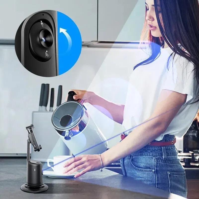 360 Auto Face Tracking Gimbal AI Smart Gimbal Face Tracking - BrandBoxs