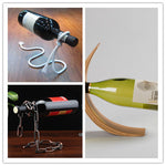 Load image into Gallery viewer, Floating Wine Holder (Wine Rack Stand) - BrandBoxs
