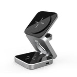 Load image into Gallery viewer, 3 In 1 Foldable Wireless Charger Station Magnetic Wireless Charging For Multiple Devices
