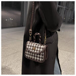 Load image into Gallery viewer, Small And Trendy Checkerboard Crossbody Bag - BrandBoxs
