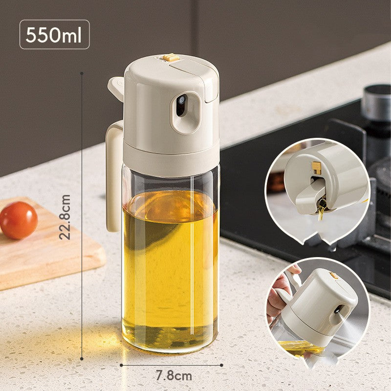 2-in-1 Oil Sprayer (Misto for Olive Oil, Vinegar, etc.) - BrandBoxs