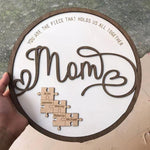 Load image into Gallery viewer, Creative Wooden Puzzle Ornaments For Mother&#39;s Day - BrandBoxs
