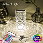 Load image into Gallery viewer, Crystal Rose Lamp Atmosphere Creative Led Table Lamp - BrandBoxs
