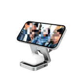 Load image into Gallery viewer, 3 In 1 Foldable Wireless Charger Station Magnetic Wireless Charging For Multiple Devices
