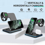 Load image into Gallery viewer, 3-in-1 Wireless Charging Stand - BrandBoxs
